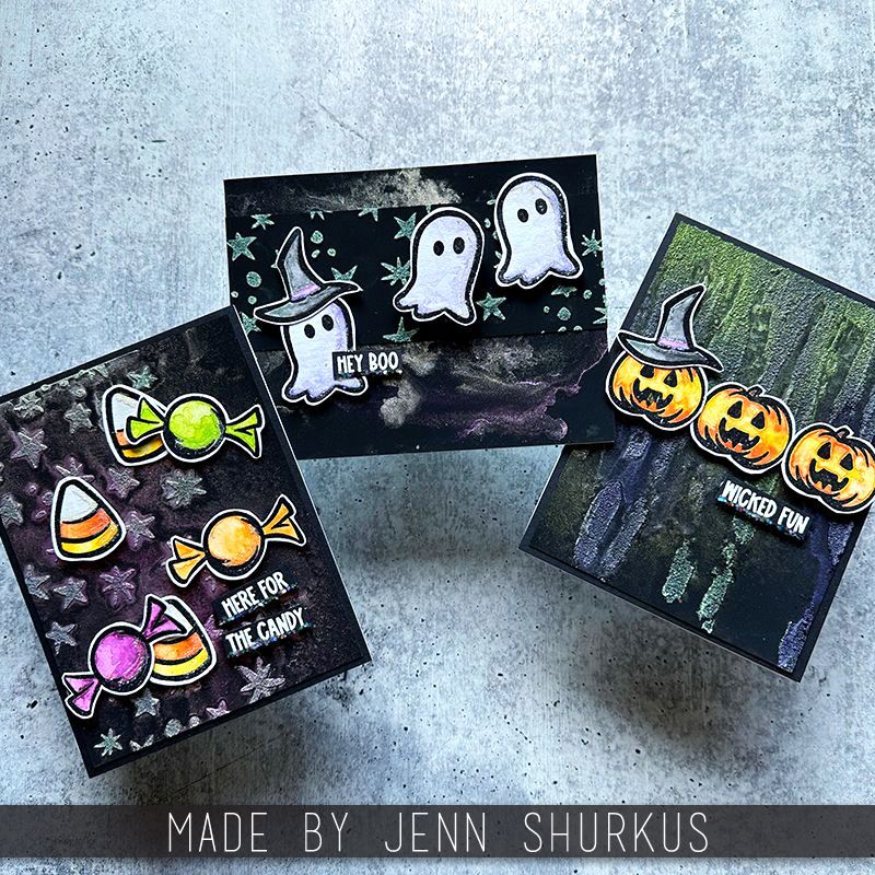 Tim Holtz Layering Stencil Spellbound ths170 hey boo