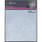 Altenew PEONY SUNSHINE 3D Embossing Folder ALT6654