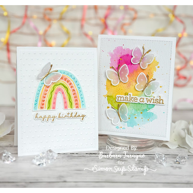 Simon Says Stamp Stencils Boho Rainbow ssst221711 Boho Birthday Cards | color-code:ALT05