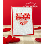 Simon Says Stamp Morning Garden Floral Frame Wafer Dies s940 Cheering for You Love Card | color-code:ALT07