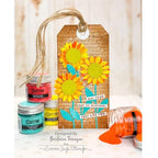 Tim Holtz Distress Embossing Glaze Abandoned Coral Ranger tde84051 Floral Tags | color-code:ALT04