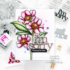 Simon Says Stamps and Dies Pixie Dust set915pd To Be Loved Sympathy Card | color-code:ALT05