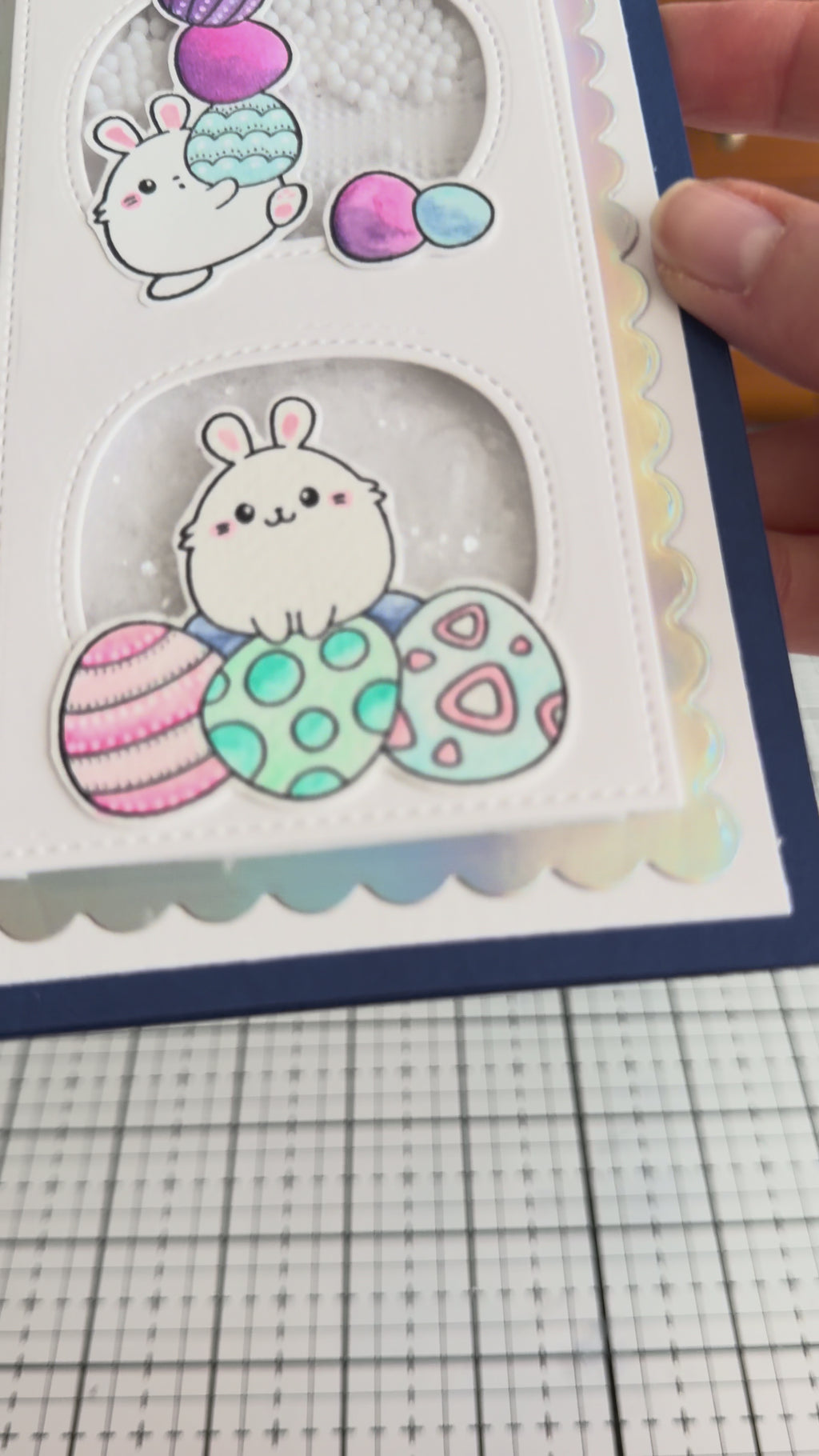 Simon Says Stamps and Dies Bunny Bonanza set1180bb Beautiful Moments Easter Card