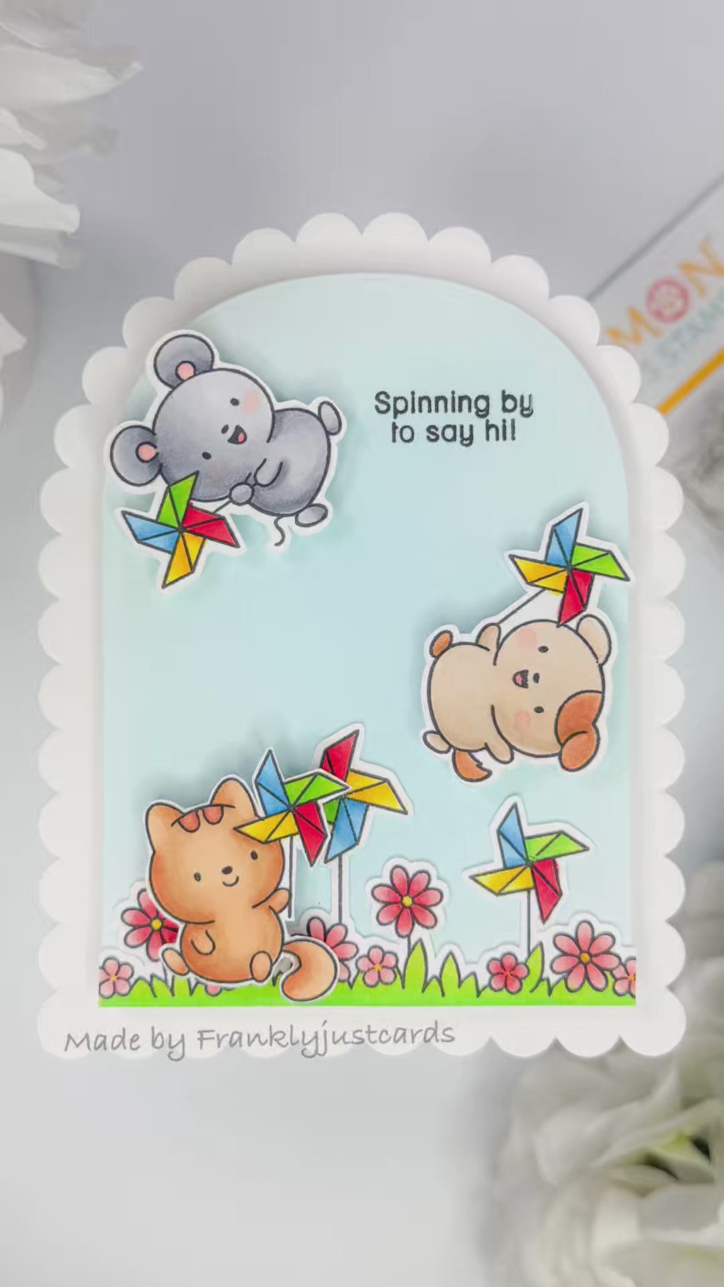 Simon Says Stamps and Dies Easy Breezy set1298eb Every Happiness Debbie Frank Interactive Card Video | color-code:ALT01