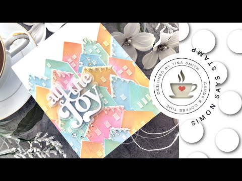 Simon Says Stamp Set of 6 Stencils Village mt221717 All The Joy *