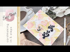 Simon Says Stencils and Dies Love City set1135lc Heart to Heart Tina Smith Love Ya Card Tutorial
