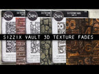 Tim Holtz Flip Top Distress Paint Foursome Bundle 7 Texture Fades Video