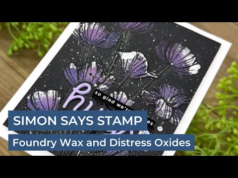 Simon Says Stamp Embossing Folder and Cutting Dies Poppy Bundle sfd399 Be Bold