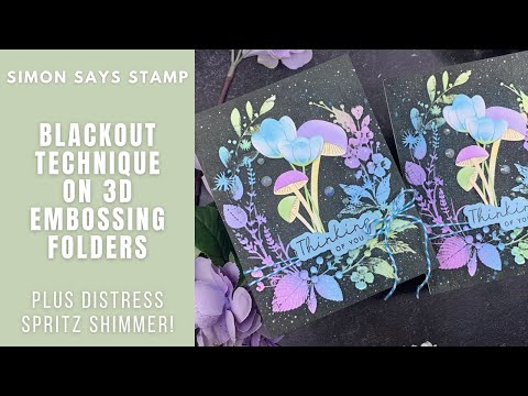 Simon Says Stamp Card Kit of the Month August 2024 Graceful Flowers ck0824 *