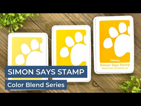 Simon Says Stamp Pawsitively Saturated Re-Inker Honey ssr072