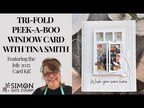 Simon Says Stamp Card Kit of the Month July 2025 Through the Window ck0725