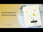 Simon Says Stamp Tilted Daisies Wafer Dies s1016 Friend Like You