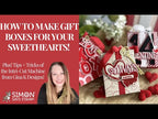 Ranger Embossing Powder Red EPJ36630 Valentine Gift Boxes Video
