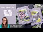 Simon Says Stamp Card Kit of the Month May 2025 Beautiful and Curious ck0525 *