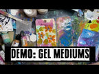 Dina Wakley Ranger Ultra Thick Gel Medium mdm62349 Demo Video
