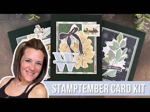 Simon Says Stencils and Dies Layering Pinecone set1083lp Mindy Eggen Tutorial on Green