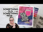 CZ Design Stamps and Dies Big Old Birthday