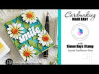 Simon Says Stamp Jaunty Sunflower Wafer Dies s985 Friend Like You