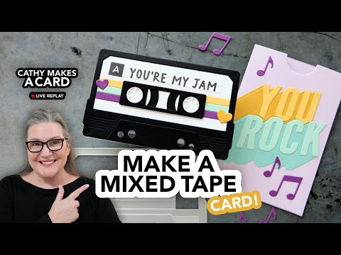Concord & 9th Mix Tape Rewind Stamp and Die Bundle video