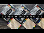 Tim Holtz Distress Watercolor Pencils 73 Bundle Ranger Inspiration Video