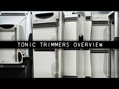 Tim Holtz Tonic Precision Trimmer 3961e Overview Video