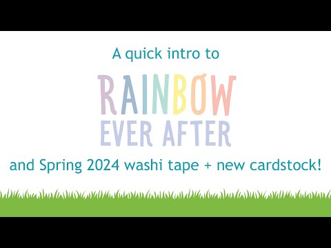 Lawn Fawn Happy Veggies Washi Tape lf3334 Video Intro