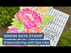 Simon Says Clear Stamps DELICATE FLOWERS sss201900 *