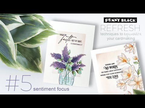 Penny Black Background Basics Stencils 25-021 video