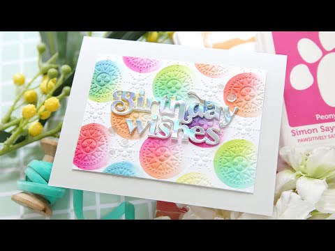 Simon Says Stamp Card Kit of the Month June 2024 Sweet Birthday ck0624 *