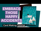 CZ Design Wonky Tree O Wafer Dies czd209 Season Of Wonder