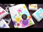 Simon Says Stamps And Stencil Flower Power set773fp Celebrate