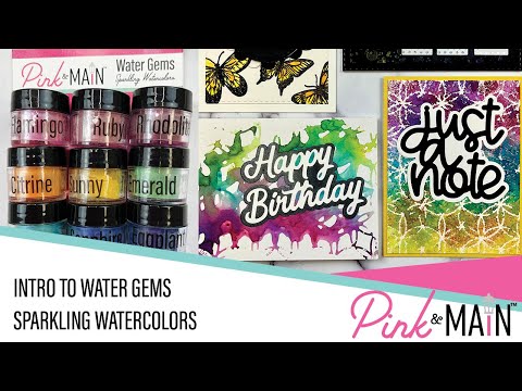 Pink and Main EZ Flow Water Brushes PMT046 Video