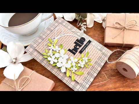 Simon Says Stamp Hanging Leaf Ring Wafer Dies s946