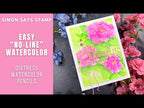 Simon Says Stamp Embossing Folder and Cutting Dies Blossom Bunches sfd385 Celebrate