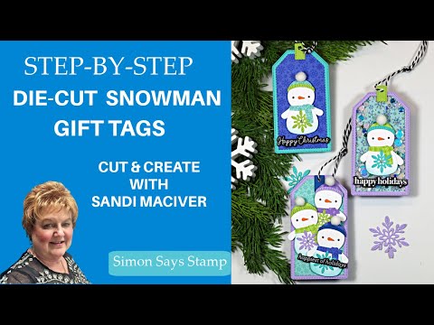 Simon Says Stamp Layered Scallop Tags Wafer Dies s1097 DieCember