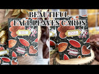 Simon Says Stamps Dies and Stencil Two-Step Simple Leaves set883ts Thankful Cards | Nichol Spohr Tutorial