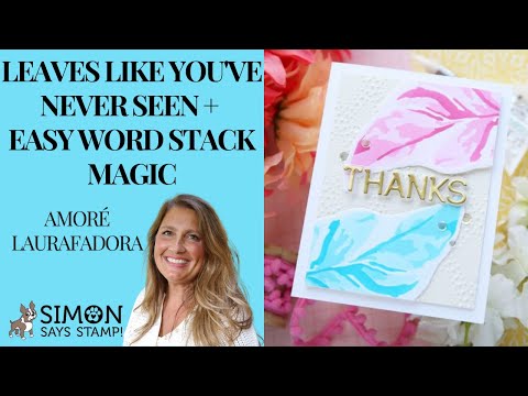 Simon Says Stencils and Dies White Fusion set953wf Rain or Shine Laura Bassen