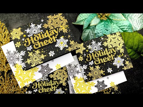 Simon Says Stamp Fancy Holiday Cheer Wafer Dies sssd112992