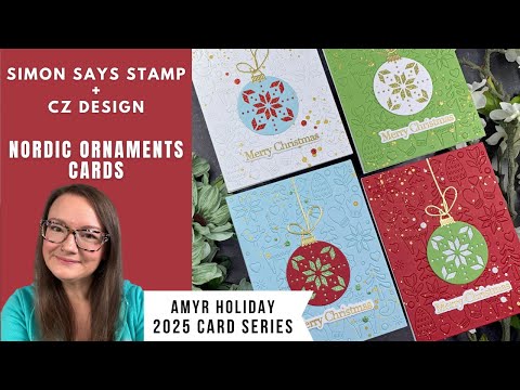 CZ Design Stamps and Dies Inside Greetings Holiday set1070ig Sugar and Spice
