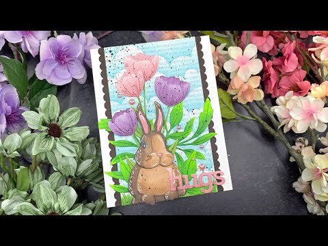 Simon Says Stamp Layered Bunny Wafer Die s784 Just For You