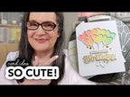 Simon Says Stamp Heart Balloon Bunch Wafer Die s847 Out Of This World *