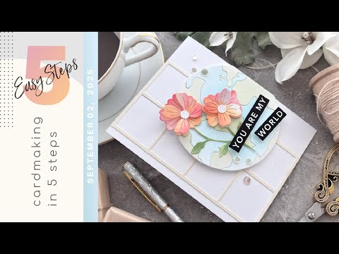 Simon Says Stamp Charming Flower Stem Wafer Dies s997 STAMPtember