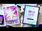 Simon Says Stamps and Dies Heartfelt Snowflakes set872hs Sweet Wishes
