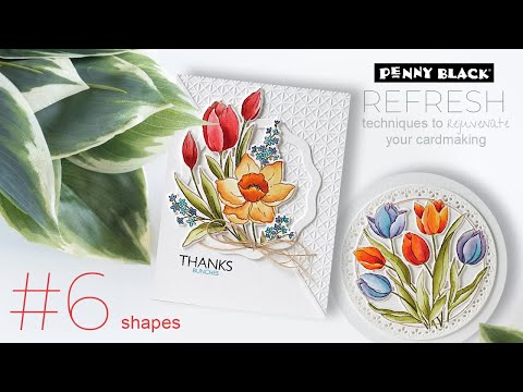 Penny Black Perch Cut Out Dies 51-892 video