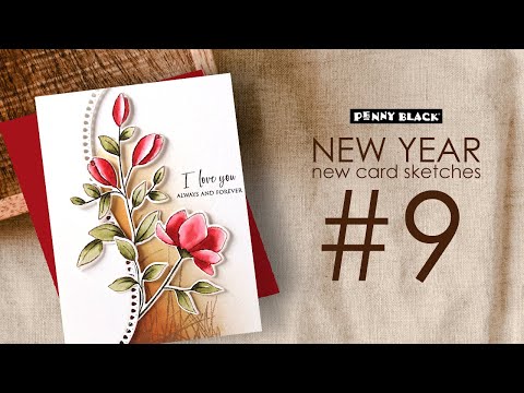 Penny Black Scene Builder Clear Stamps 31-016 video