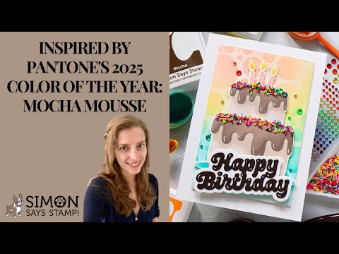 Simon Says Stamp Stencils and Dies Big Birthday Bundle set879bb Sweet Wishes