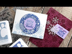 Simon Says Stamp Don't Flurry Be Happy Wafer Dies 1007sdc