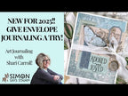 Simon Says Stamp Card Kit of the Month February 2025 Distressed Vintage Notes ck0225 *