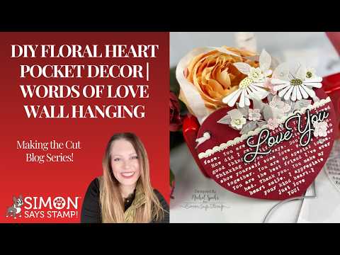 Simon Says Clear Stamp Words of Love 1365ssc Heart to Heart