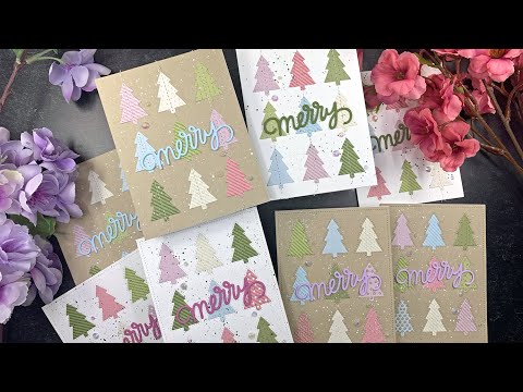 Pretty Pink Posh Tree Cover Dies video